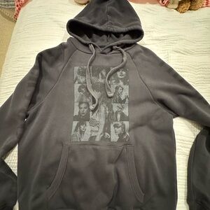 Taylor Swift Charcoal Graphic Hoodie